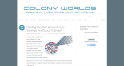 Desktop Screenshot of colonyworlds.com